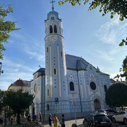 The Blue Church aka The Church of St. Elizabeth