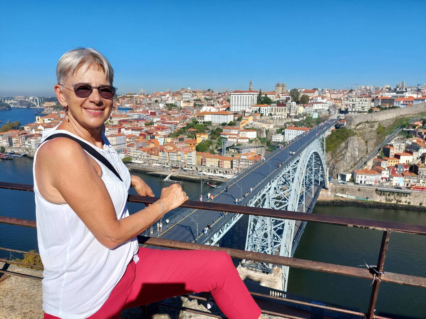 Blick auf den Douro und die Ponte Dom Luis 1