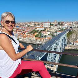 Blick auf den Douro und die Ponte Dom Luis 1