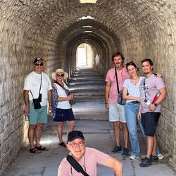 The cryptoporticus ... leading to the treatment and sleeping rooms ... Asclepieion - Bergama, İzmir.