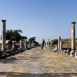 Via Tecta (Sacred Way) ... Asclepieion - Bergama, İzmir.