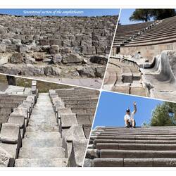 The amphitheater ... Asclepieion - Bergama, İzmir.