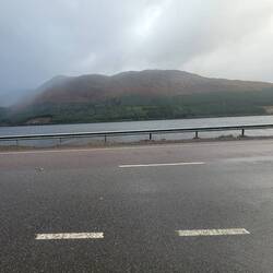 Side ways rain coming our way.