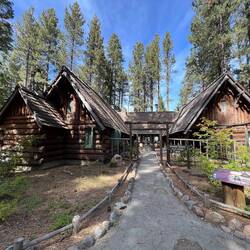 The summer homes of the rich from the earyy 20th century, now a public park