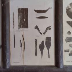 Funde in der Ringburganlage.