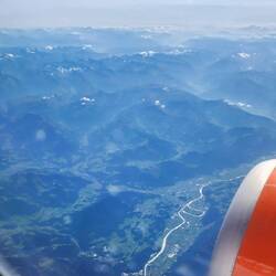 Over the Austrian Alps