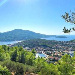 Above Vela Luka