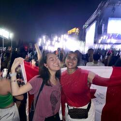 Farheen and I at Ultra Japan 🇨🇦