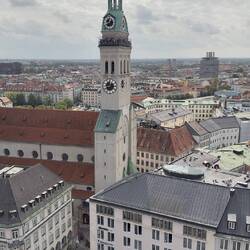 View from the top of the Rathaus Tower