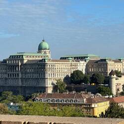 View of the old city from Buda Hill