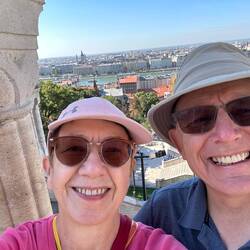 Today's selfie over the Danube