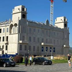 Another new building being built to look old
