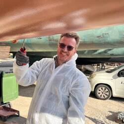 Das Coppercoat kommt drauf