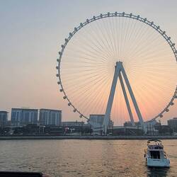 largest ferris wheel in the world...opened in 2021... temporarily shut down