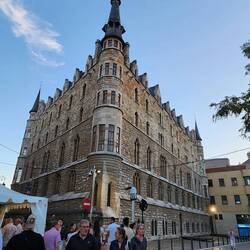 Casa Botines, designed by Antoni Gaudí, is a museum.