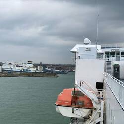 Hafeneinfahrt Trelleborg