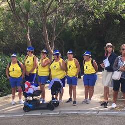 the chanting European girls that came almost every day to Hole 10