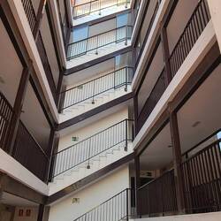 There were lots of apartments where we stayed