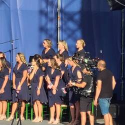 American team... Opening ceremonies