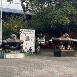 Ein Andenken an den Bombenanschlag 1994