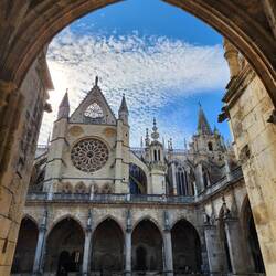 The cathedral from the cloister.