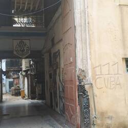 Accommodation called Solares. Like the old Irish Tenamemts.