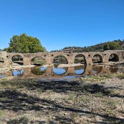 Joa die Brücke hat fertig