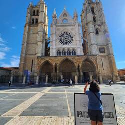 Gina getting some shots in