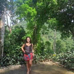 Botanical orchid protected Garden.