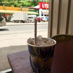 The best Thai iced coffee this side of Choeng Mon