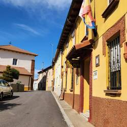 Oue place for the night.