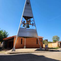 The most modern bell tower we've seen.