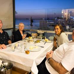 Dinner with Esin & Cenap @ Sakız Restoran — Pasaport, Alsancak ... İzmir.