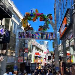 Takeshita street in Harajuku 😳