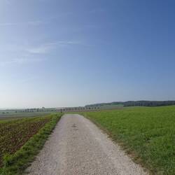 Das Wetter ist heute wanderfreundlich