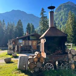 Fahrt über die Dolomiten