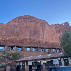 Our accommodation (Gouldings Lodge)