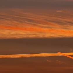 Clouds just before sunrise