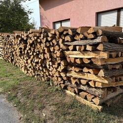 Wood is being used for heating as oil is scarce because of the war in Ukraine