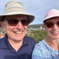 Today's sunny selfie overlooking the Danube