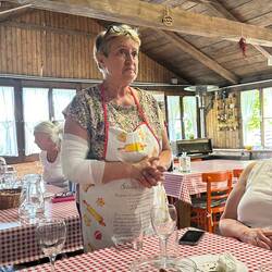 Our lunch hostess, Zlatica