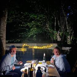 Romantische Stimmung im Kinder-Restaurant