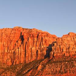 As the sun goes down