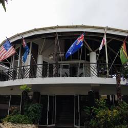 My hotel entrance