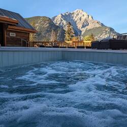 Hot tub view