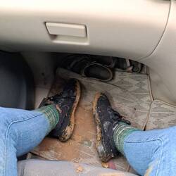 Nach dem Abschleppen