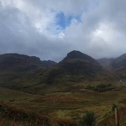 The Three Sisters on our way out of Glencoe. Such an incredible vista