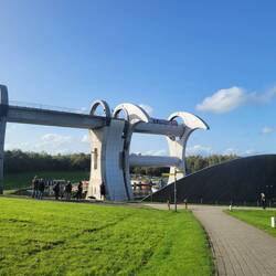 The Falkirk Wheel.