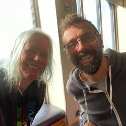 On the ferry home