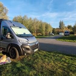 Genau hier waren wir als wir im August nach GB übergesetzt sind